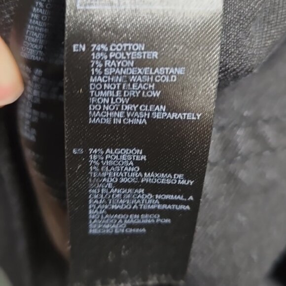 Forever 21 Size 27 Black Mid Rise Skinny Jeans - Picture 7 of 7